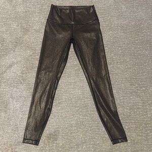 Lululemon Athletica Shimmering Black Leggings